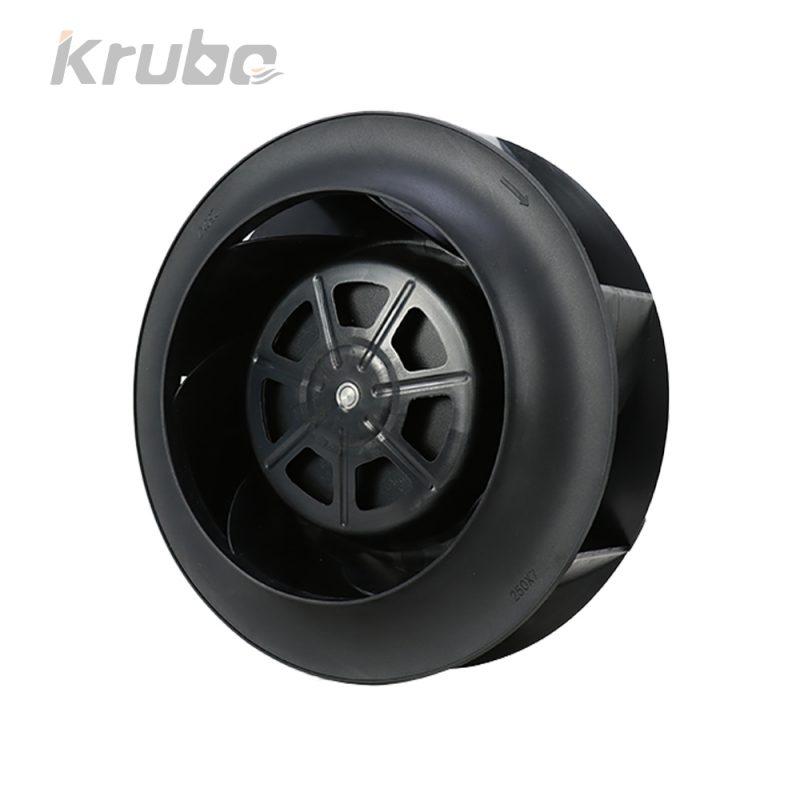 Quạt ly tâm Krubo K-DC250-R26-43, 26VDC, 250mm