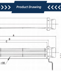 Quạt lồng sóc DC Krubo KPB-DC30190-Q12, 12VDC, 30mm